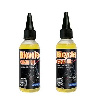1/2/3pcs Bicycle Dry Chain Lube Premium Lubricant for MTB Road Bike Fork Flywheel and Drivetrain Maintenance