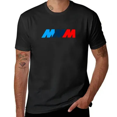 T-shirt ajustable haute performance Bimmer pour homme, collection été 2026, série M, grande taille, avec badge – Vêtement élégant