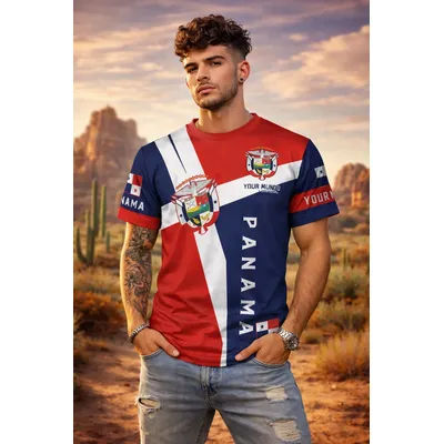 Maillot de football d'été 2026 pour homme à col rond et manches courtes, haut décontracté respirant, T-shirt rétro Panama imprimé Cap-Vert