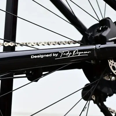 1 PC Pro Cyclist Pattern Waterproof Multi-color Decals For Road Bike Frame Helmet Cycling Decoration