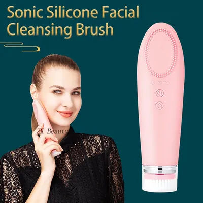 Multifunction Warm Facial Cleaning Brush Electric Face Washing Instrument Household Face And Eye Hot Compress Beauty Machine