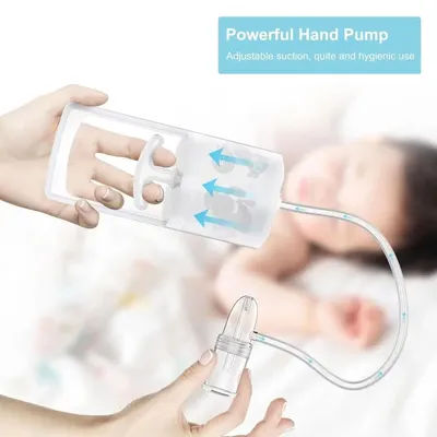 Nose Sucker Baby Nasal Aspirator Booger Removers Safety Nasal Inhaler Nasal Irrigator Silent Nose Cleaner Baby Nose Cleaning