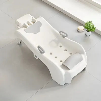 Japanese Scalp Water Spa Hairdressing Baby Plastic Shampoo Bed Foldable Basin Professional Chair Sillon Peluqueria Furniture