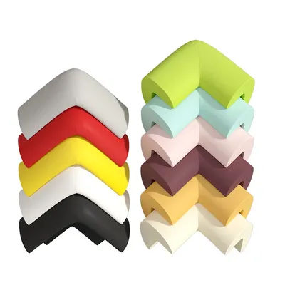 10pcs baby table corner anti-collision stickers, soft strip corner protectors to protect babies from bumps and collisions