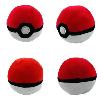 *Pokemon Pokeball Plush Keychain Master Ball Great Ultra Premier Ball Strange Ball Soft Anime Stuffed Toys Bag Ornaments Gifts