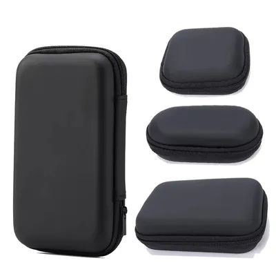 Sacs de rangement portables de différentes tailles pour Airpod Earpods KZ BA10 AS10 ES4, câbles de charge, accessoires, mini sac de rangement, pochette