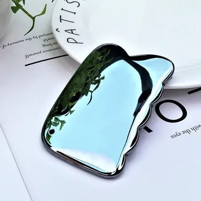 Terahertz Energy Stone Meridian Scraping Board Acupuncture Point Massager Face Eye Slimming Beauty Care Guasha Massage Tool