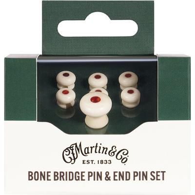 Martin Guitar Bone Bridge & End Pin F Tort