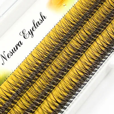 Grafting World Fish Tail Eyelash 8mm/10mm/12mm Fish Tail Individual Eyelash Extensions