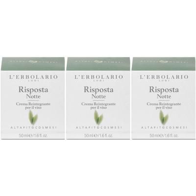 L´Erbolario Risposta Notte Altafitocosmesi Crema Viso 3x50 ml notte