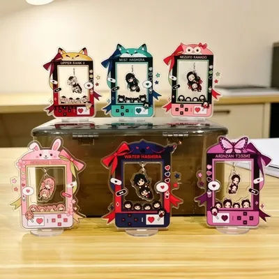 Demon Slayer merchandise claw machine figurine series standee cartoon anime Kimetsu no Yaiba ninja chibi acrylic decoration toy