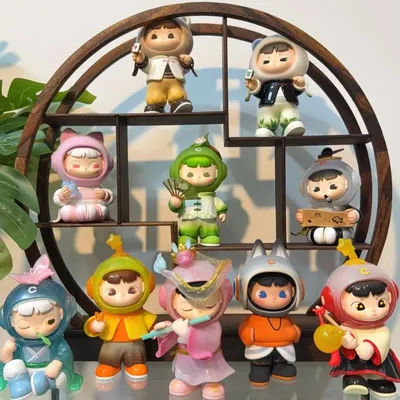 Cimmy The Young Journey Series Blind Box 150% Mystery Box Dolls Collectible Model Trendy Toys Desktop Ornament Surprise Gifts