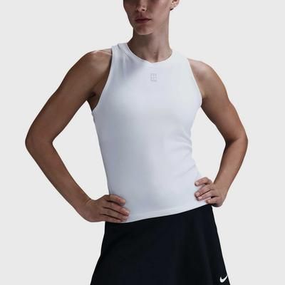 Nike Dri-Fit Court Advantage Tank Women's Tennis Apparel White/White