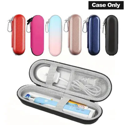 Étui pour brosse à dents électrique Braun Oral B/Oral-b Pro/Philips Sonicare/Sonic avec rangement d'accessoires, support de protection Portable