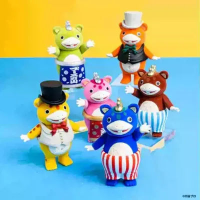 Kenelephant Kaiju Booska Flocked Figure Blind Box Mini Desktop Ornament Tsuburaya Tokusatsu Collection Boxed Capsule Toy Gift