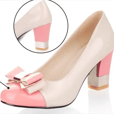 Lady Sweet-Chaussures à talons hauts brillantes et confortables pour femmes, chaussures à paillettes rondes, Parker, vert, rose, noir, beige, printemps, été, vente chaude, 7cm
