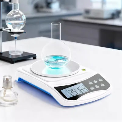 Grande balance de précision en acier inoxydable pour bijoux, plateforme de mesure haute précision, précision de 0,01 g, mesure des métaux précieux/micro-particules, capteur de haute qualité, nécessite