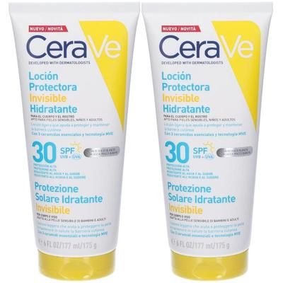 CeraVe Protezione Solare Idratante Invisibile SPF30 177ml 2x177 ml