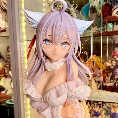 Spot Stock Anime Fox Girl Figure Upgrade Detail Carving Desktop Display Men's Collectible Gift