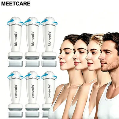 BIO 120pin Derma Stamp 1/2/4/6pcs Microneedle Beauty Adjust Needle Dermastamp Derma Pen Microneedling for Hair & Skin Care Tool
