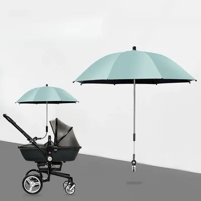 75CM Baby Stroller Parasol Vinyl UV Protection Baby Stroller Umbrella Sun Umbrella Sun Protection Umbrella
