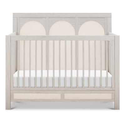Namesake Eloise 4-in-1 Convertible Crib - White Driftwood and Performance Pearl Eco-Weave