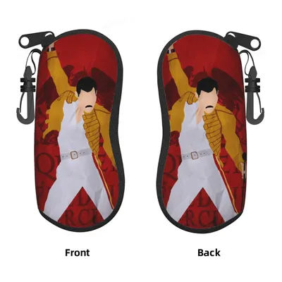 Étui à lunettes minimaliste Freddie Pose, pochette portable pour lunettes de soleil, étui à lunettes de mode, organisateur de lunettes pour homme et femme