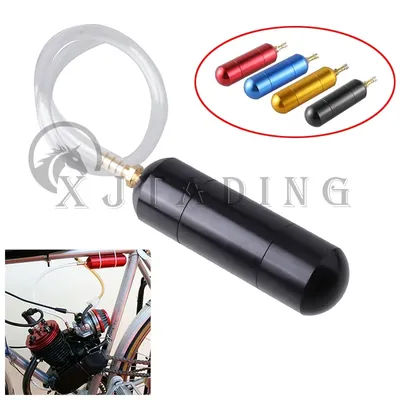 2 Stroke 49-80cc Power Boost Bottle for Gas Motorized Bicycle Mini Dirt Bike Racing Performance Upgrade Accessories