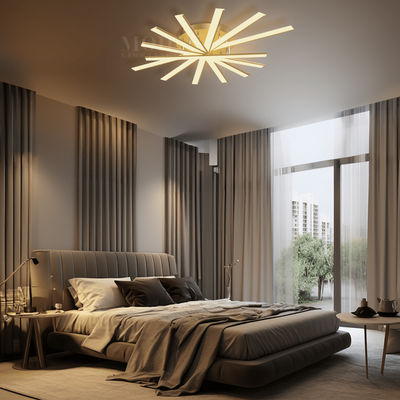 Jayce | Modern Ceiling Light | Metallic Gold / X-large / Warm White (3000k) | MOD LIGHTING