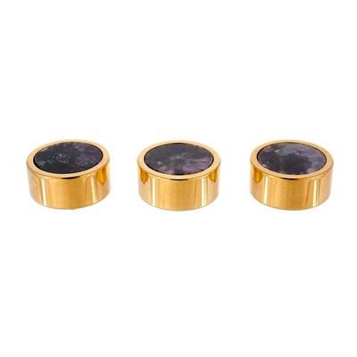 KGUMusic Bach Heavy buttons Charoite