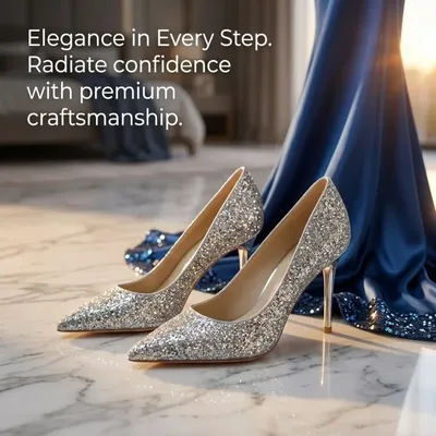 Escarpins à talons hauts pour femmes, à bout pointu, pour mariage, soirée, chaussures formelles
