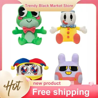The Amazing Digital Circus Plush Doll Soft Stuffed Animal Plush Toy Throw Pillow Home Sofa Decor Adult Collectible Gift