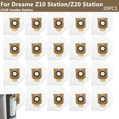 For Dreame Z10 Station / Z20 Station / H30 Combo Station Robot Vacuum Cleaner Replacement Dust Bag Garbage Bag Parts Accessories