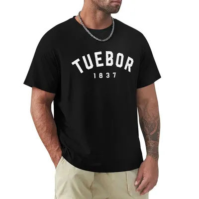 T-shirt Tuebor 1837, coupe athlétique, haut de sport à manches courtes