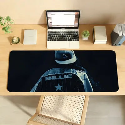 Tapis de souris Singer B-Billie E-Eilish, tapis de souris en caoutchouc antidérapant pour ordinateur portable, tapis de souris pour joueurs, décoration de bureau