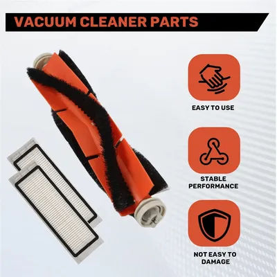 UNCL For MI Robot Vacuum 1 / 2 / 1S / Rockrobo Vacuum V1 / S5 Max / S6 MaxV / E25 Main Side Brush Hepa Filter