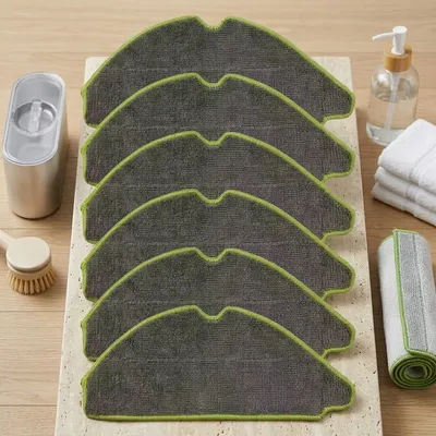 6PCS Microfiber Mop Cloth Pads Replacement For Roomba 115 For Combo/115 For Combo+ Robot For Vacuum Cleaner Cleaning Accessories
