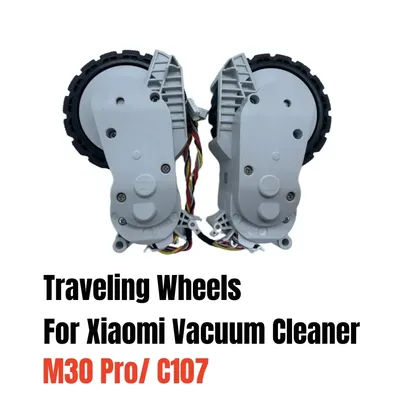 Original Wheel Motor Assembly for Xiaomi Mijia M30 Pro/ C107 Robot Vacuum Cleaner Spare Parts Traveling Wheels Accessories