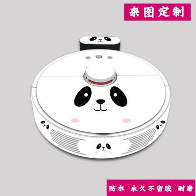 Cool Cute Sticker for xiaomi robot vacuum cleaner 2 Roborock S50 S51 Protective Film Sticker paper cleaner parts no brush filter