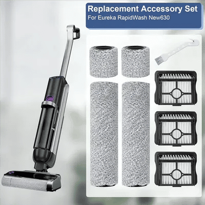 ABWM-For Eureka Rapidwash New630 Robot Vacuum Main Roller Brush Hepa Filter Replacement Parts Accessories