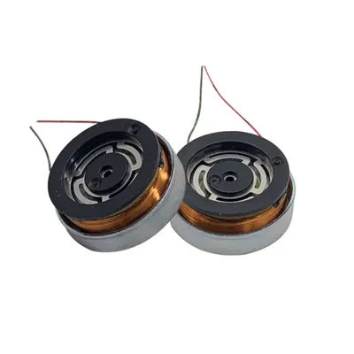 GHXAMP 2 pièces 14.5mm casque de pilote de haut-parleur à Conduction osseuse ronde 8Ohm-bas améliorés et qualité Audio claire