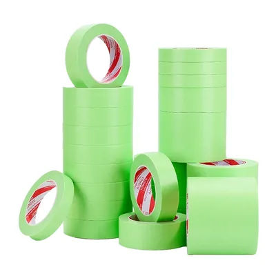 Ruban de peintre ruban de peintre vert ruban de peinture pour la peinture, les bords, les garnitures, les plafonds-ruban de masquage pour les projets de peinture de bricolage