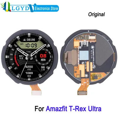 Écran LCD AMOLED de 1.39 Pouces pour Smartwatch Huami Amazfit T-Rex Ultra, Pièce de Rechange à Assembler Complet