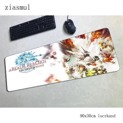 Final Fantasy xiv tapis de souris gamer personnalisé 90x30 cm notbook tapis de souris tapis de souris de jeu garçon cadeau tapis de souris PC bureau tapis de souris