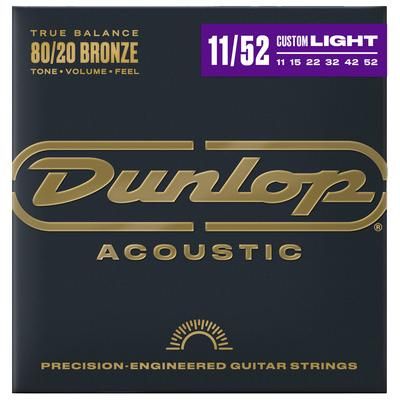 Dunlop Bronze Acoustic Set 11-52