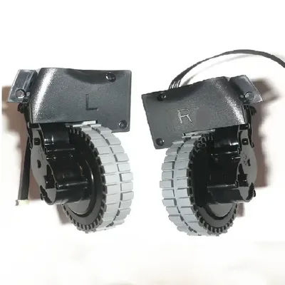 Robot Left Right Wheel Assembly Engine for Ilife X750 V8s V80 V8c V85 V8e V8 Plus X755 Robot Vacuum Cleaner Parts Wheels Motor