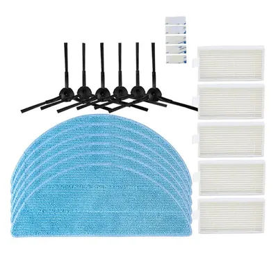 Side Brushes Mop Cloth Magic paste HEPA Filters For FUN 110 120 JOY 95 Robotic Vacuum Cleaner Parts Accessories