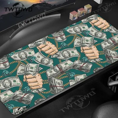 Tapis de souris Vintage argent jeu XL grand nouveau tapis de souris HD XXL tapis de jeu tapis antidérapant doux accessoires de bureau tapis de souris de bureau