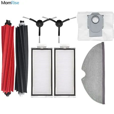 Accessories For Roborock Q8 Max Q8 Max+ Robot Vacuum Cleaner Spare Parts Replacement Kit Main Brush Hepa Filter Mop Cloth
