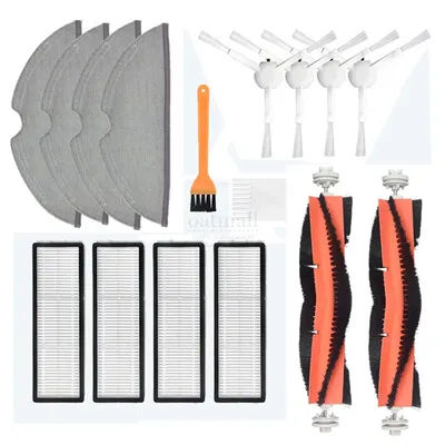 Replacment Kits For XIAOMI MI Robot Vacuum-Mop MIJIA 1C 2C 1T STYTJ01ZHM Dreame F9 Brush Hepa Filter Robot Vacuum Cleaner Parts